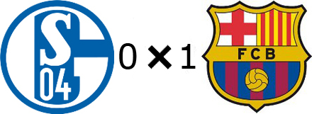 Schalke 0x1 Barcelona
